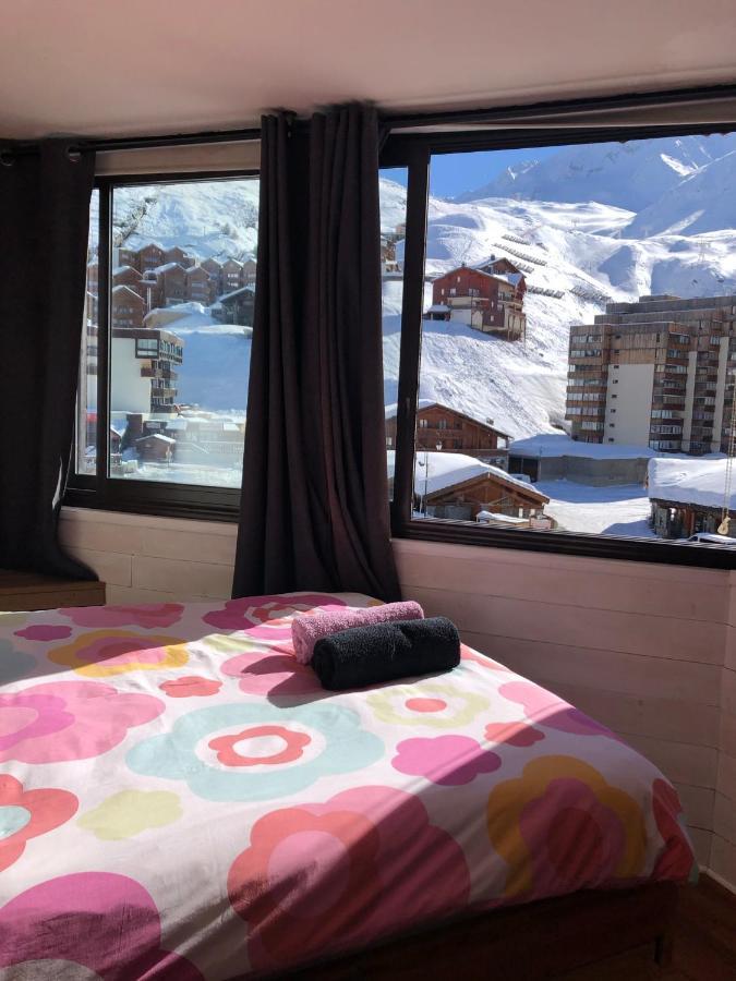 Studio Cosy Vue Montagne Val Thorens Exterior photo